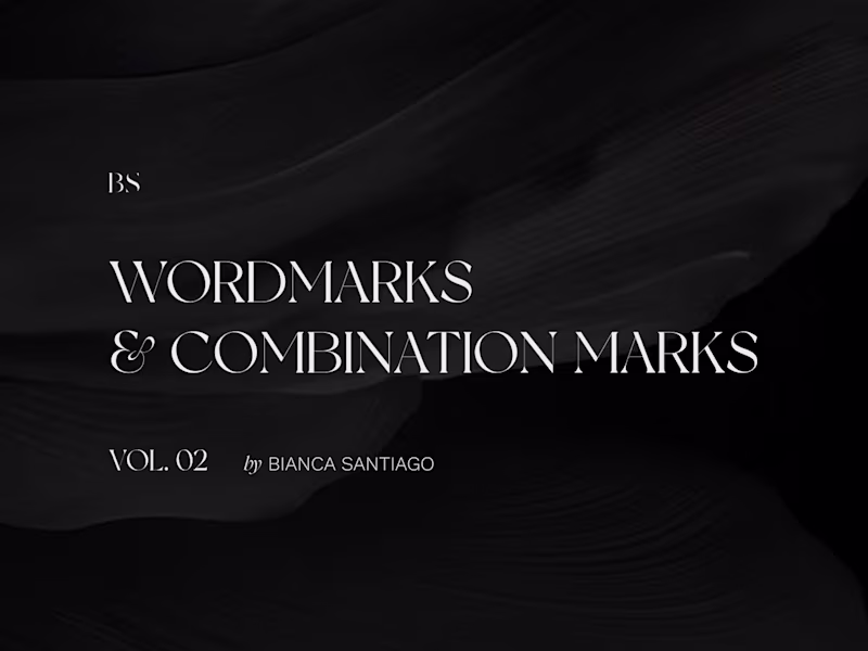 Cover image for Wordmarks & Combination Marks Collection — Vol.02