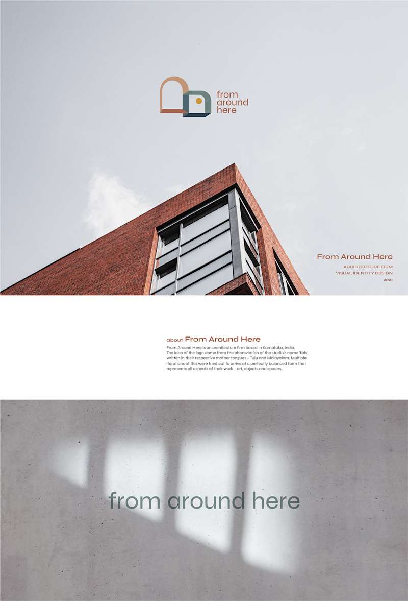 Cover image for FAH - Architecture Firm Visual Identity Design on Behance