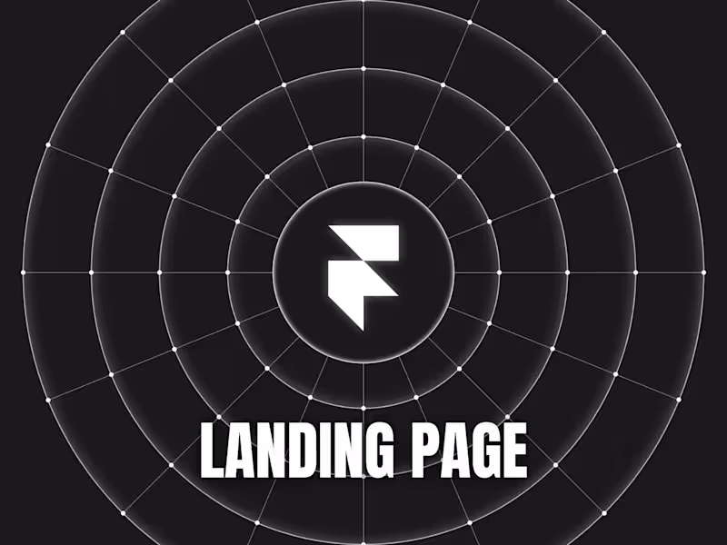Cover image for Landing Page in Framer (Design + Development)