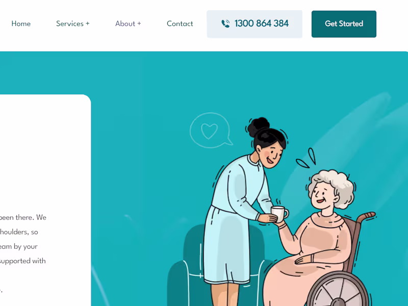 Cover image for I built a WordPress website for an elderly care business des...