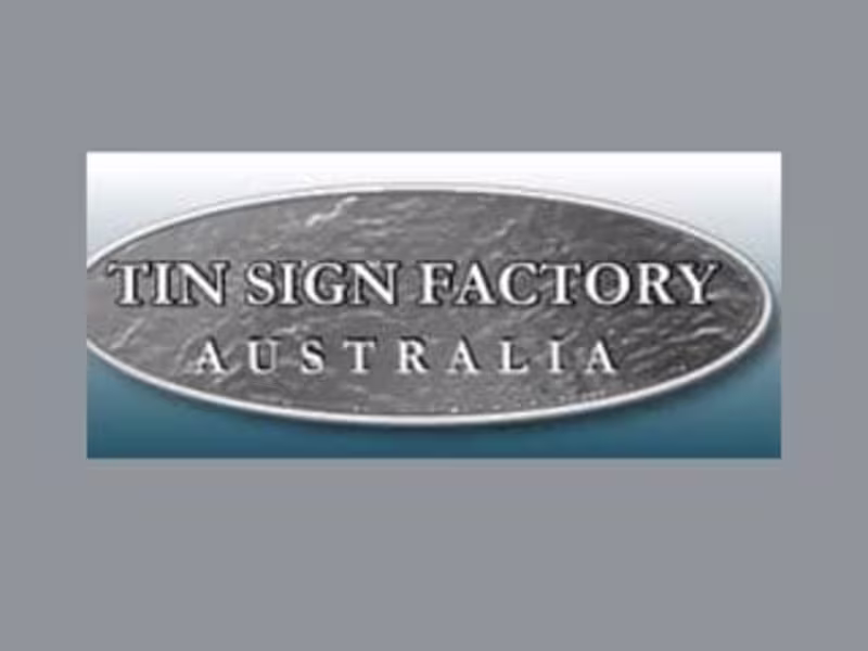 Cover image for Tin SignFactory Australia | Heyfield VIC