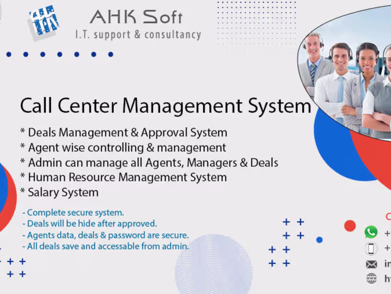 Cover image for Desktop Application for Call Center Deals Management