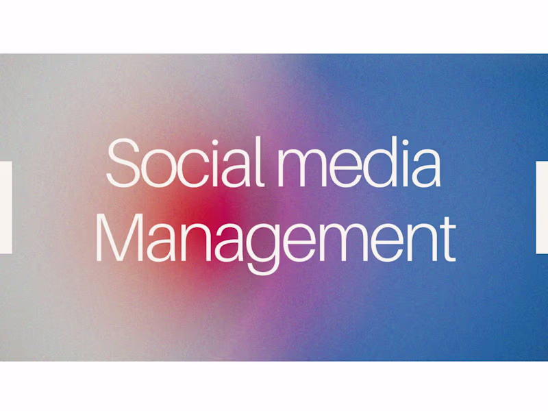 Cover image for End-to-End Social Media Management Solutions