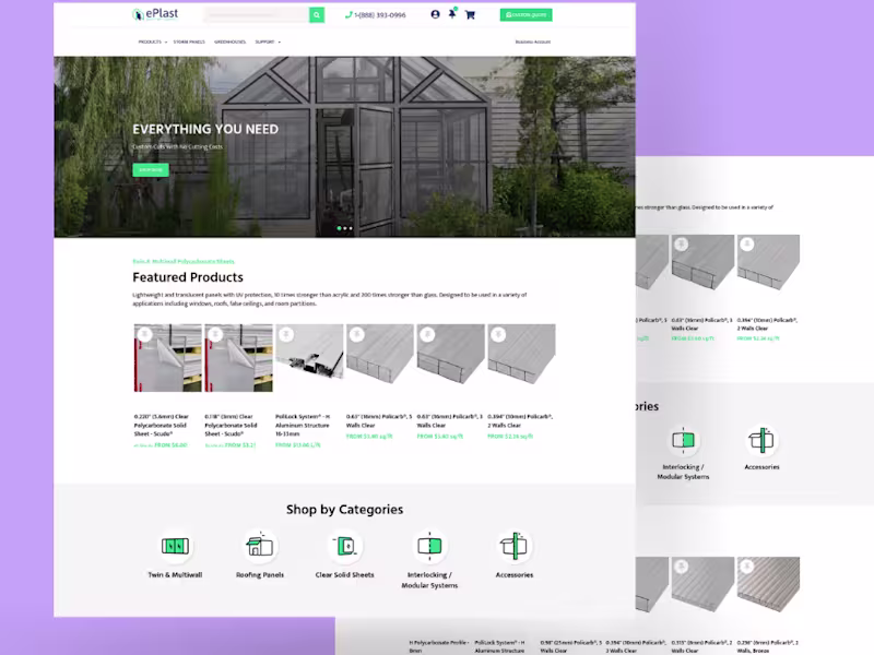 Cover image for Building eCommerce experiences - where every click counts.