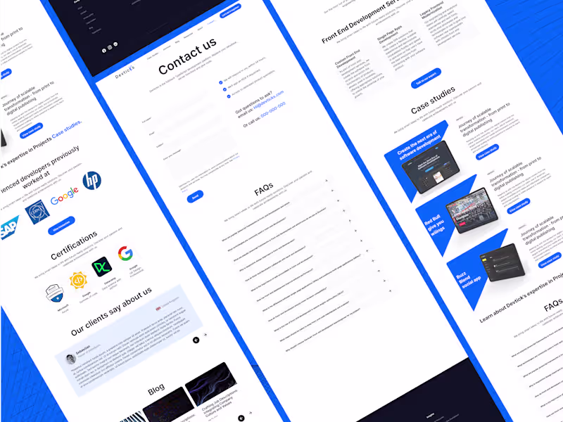 Cover image for Responsive Website design 