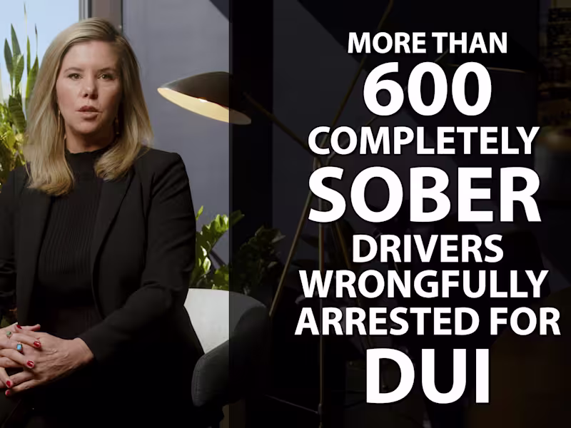 Cover image for SHOCKING: 600+ Sober Drivers Wrongfully Arrested for DUI in Ten…