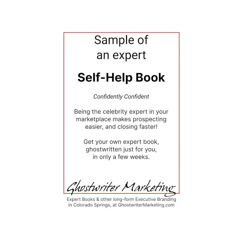Cover image for Self-Help Book Ghostwriting Sample