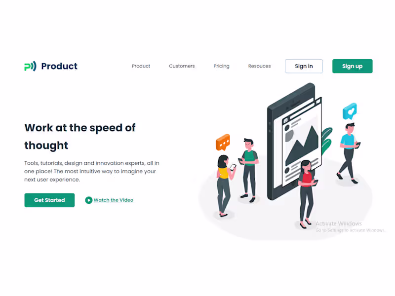 Cover image for  Custom Landing Page Design with Next.js, TailwindCSS, and JavaS