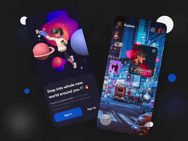 Cover image for Mobile app Development,  iOS apps, Flutter, React Native