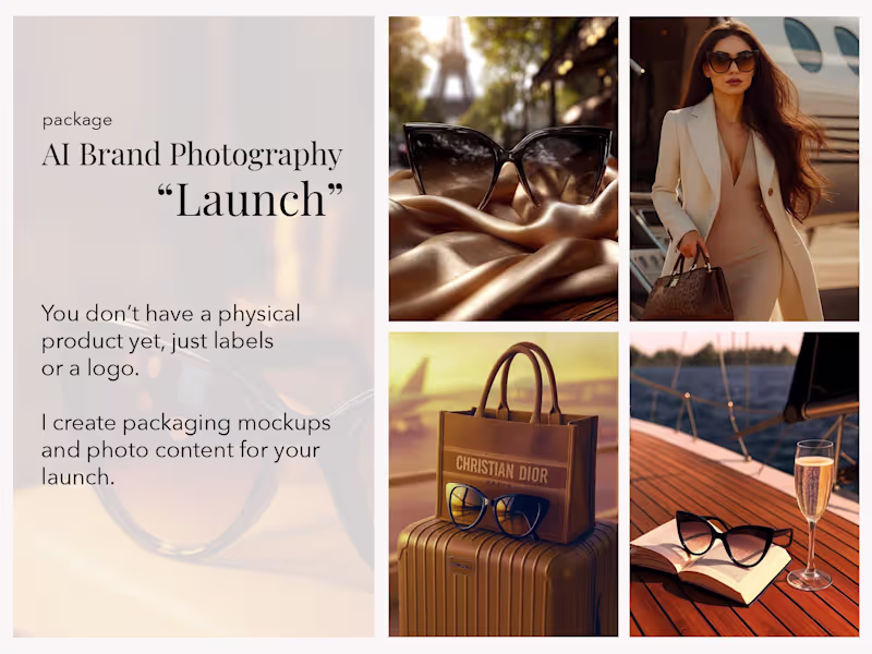 Cover image for AI Brand Photography "Launch"