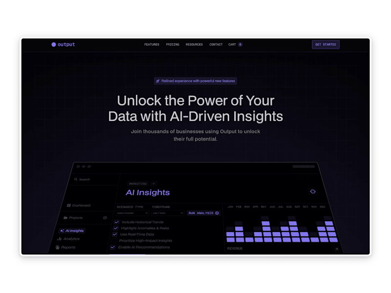Cover image for Output - Technology Website