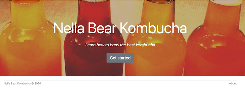 Cover image for Nella Bear Kombucha