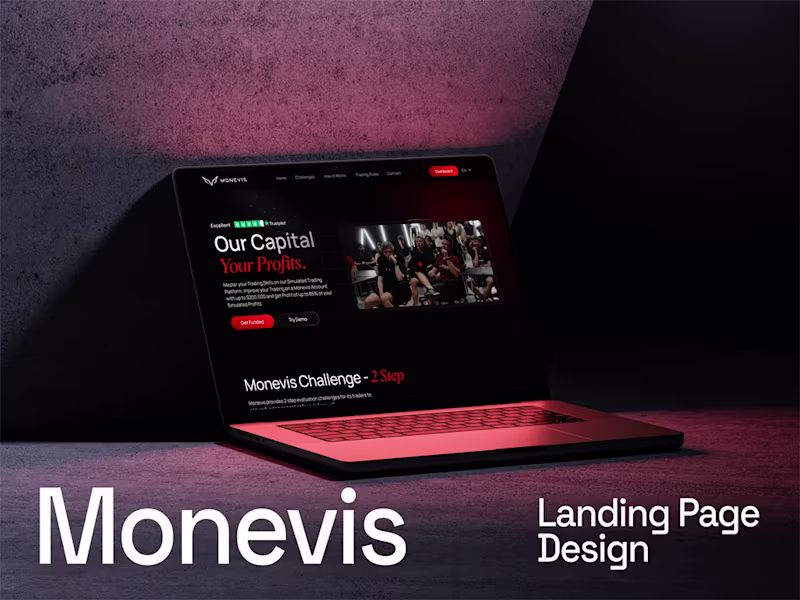 Cover image for Forex PropFirm Landing Page