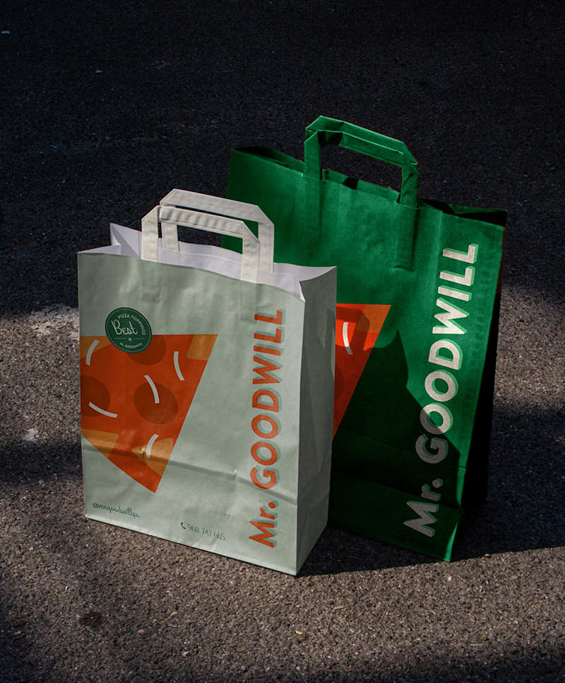 Cover image for Mr. Goodwill Pizza — Brand & Packaging Design