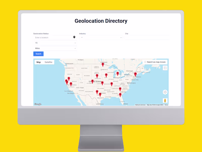 Cover image for Geolocation Directory