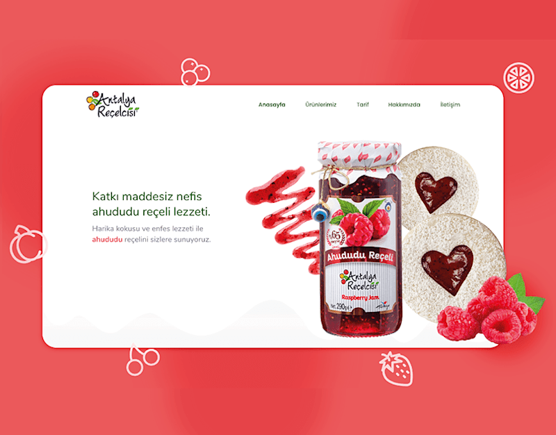 Cover image for Antalya Reçelcisi Website Redesign