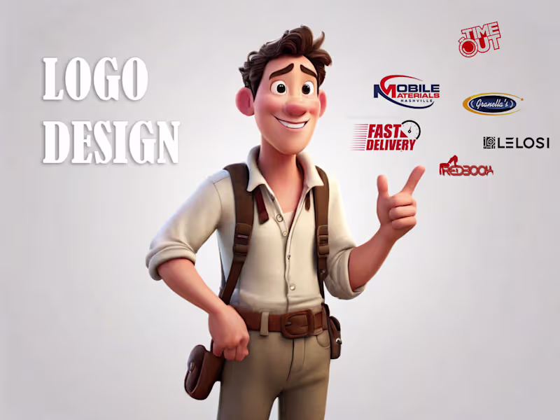 Cover image for Professional Custom Logo Design | Unique, Memorable logo