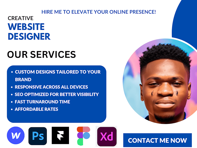 Cover image for I will build responsive website design tailored to you needs 