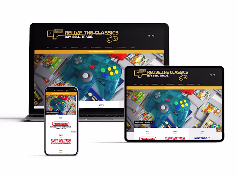 Cover image for Comprehensive Branding and Digital Presence for Carlton Factory