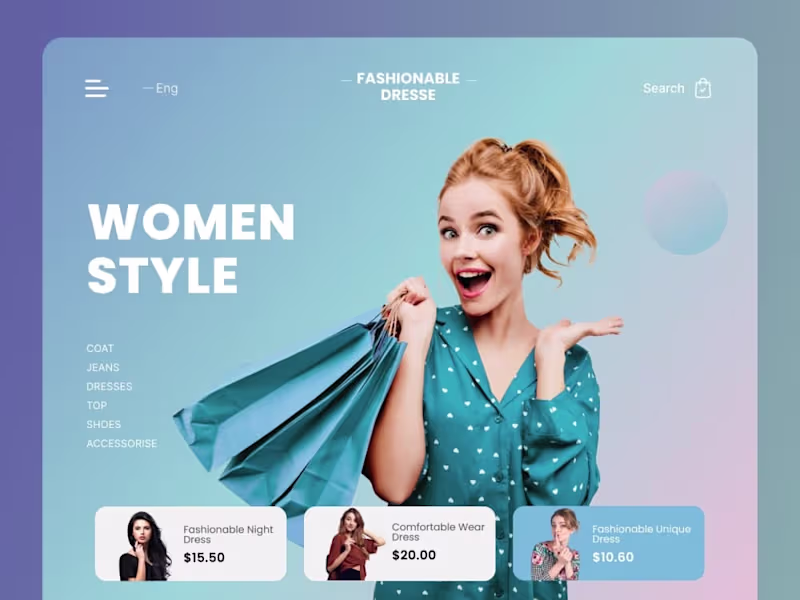 Cover image for Professional UI UX design for your website, UI/UX wireframe