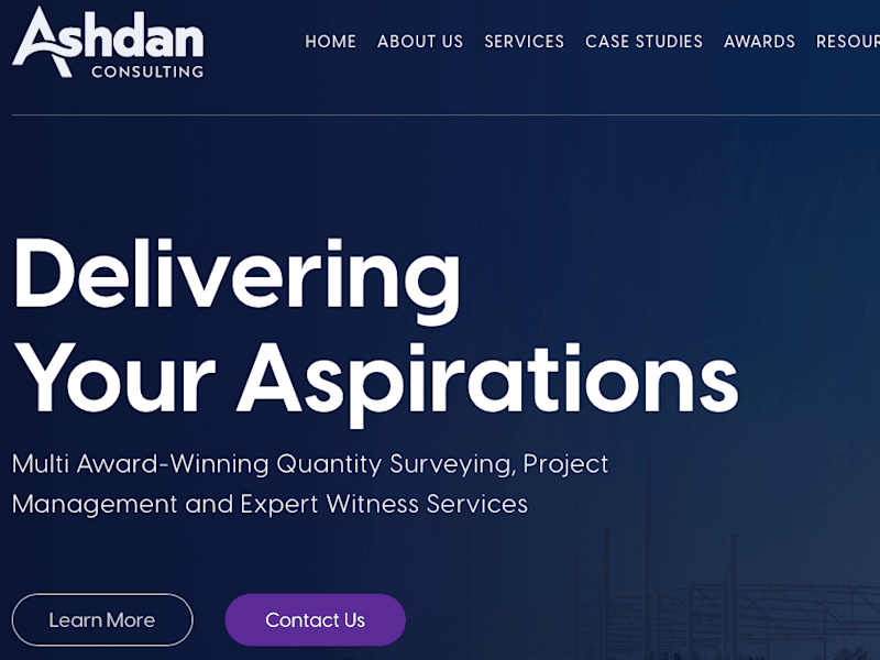 Cover image for Ashdan Group: Website Copy