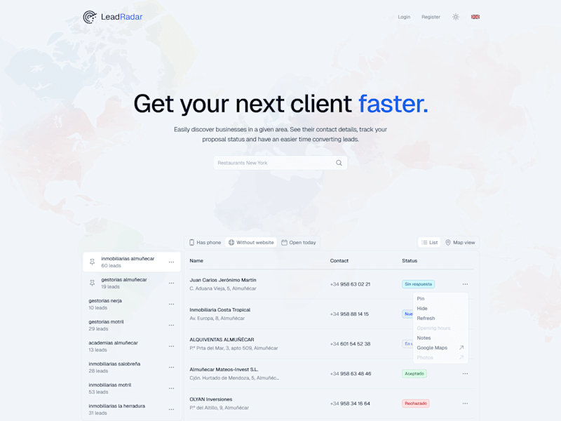 Cover image for LeadRadar: Web Design & Development