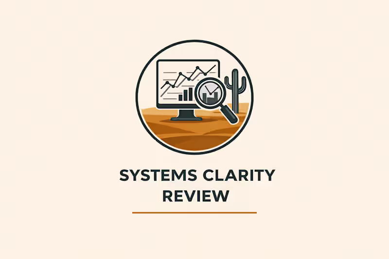 Cover image for Systems Clarity Review: Operational Audit & Improvement Roadmap