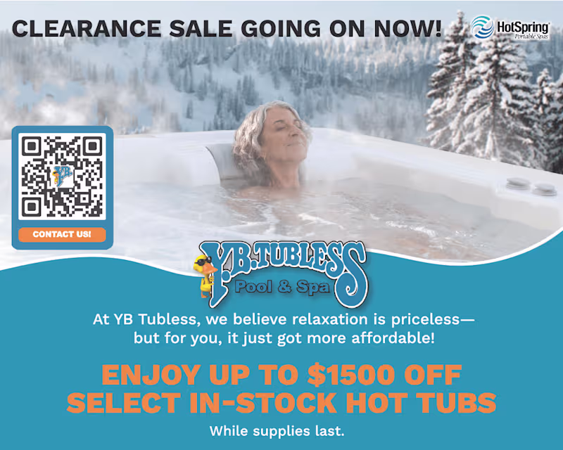 Cover image for Y.B. Tubless Pool & Spa