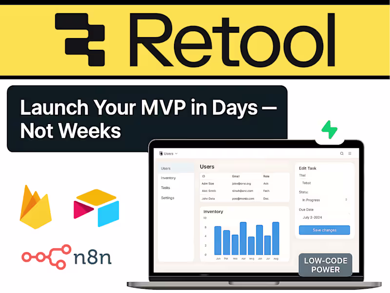 Cover image for Custom Retool MVP Development