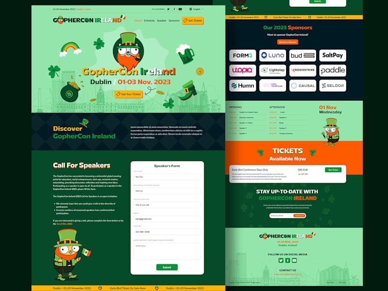 Cover image for GopherCon Ireland Landing Page