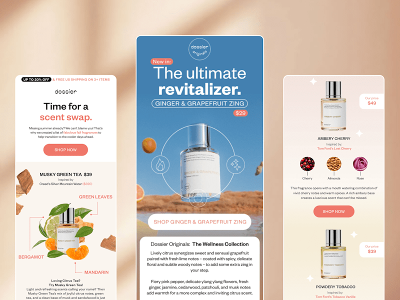 Cover image for Email Marketing Design Dossier