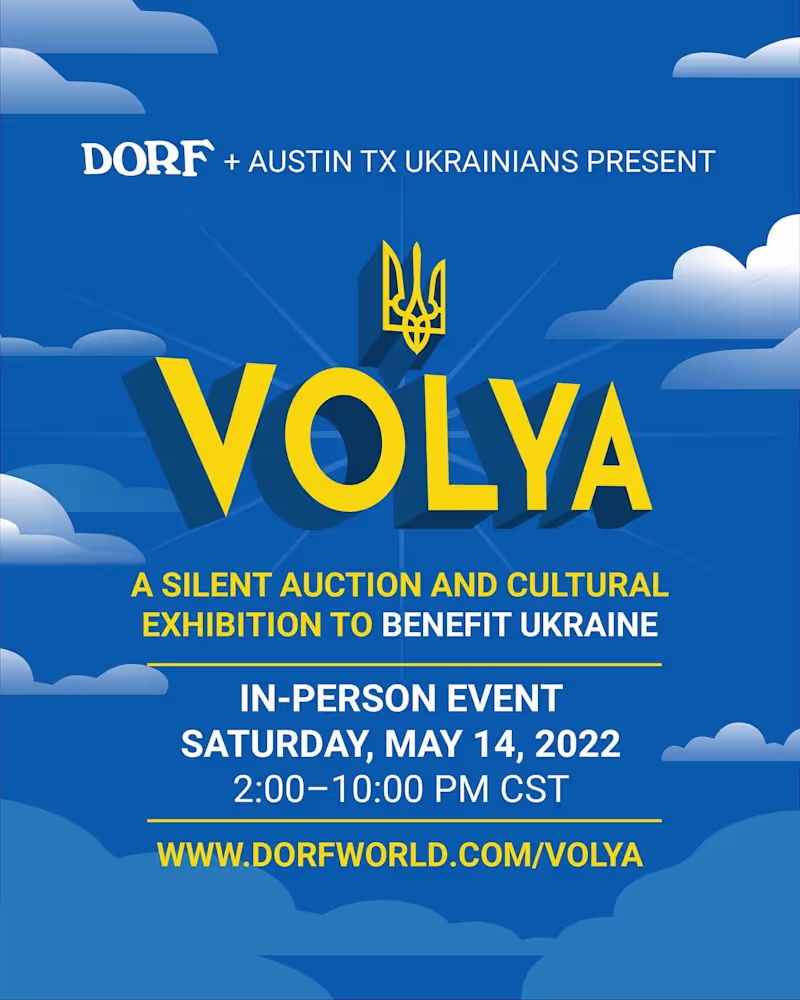 Cover image for Volya: Silent Auction & Cultural Exhibition
