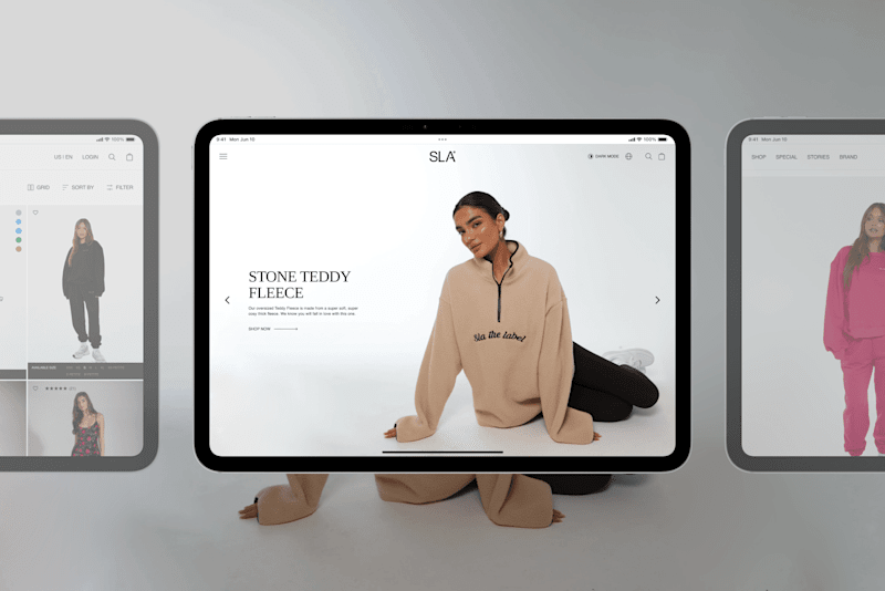 Cover image for SLA The Label - E-commerce | Clothing Store