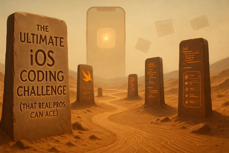 Cover image for The Ultimate iOS Coding Challenge (That Real Pros Can Ace)
