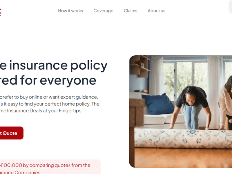 Cover image for Website development for Insurance 