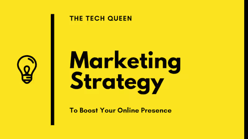 Cover image for Marketing Strategy to Boost Your Online Presence