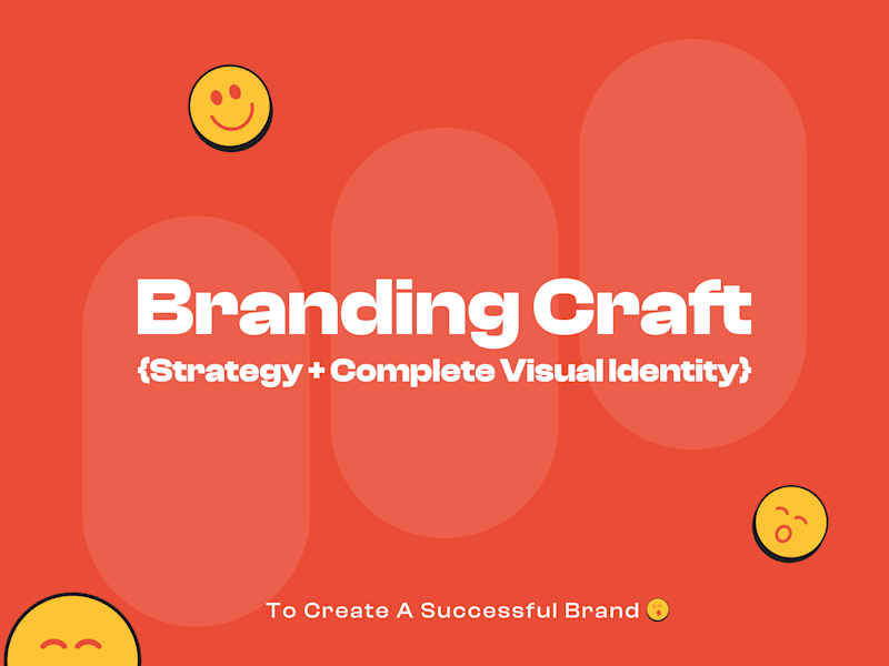 Cover image for BRANDING CRAFT (STRATEGY + COMPLETE VISUAL IDENTITY)