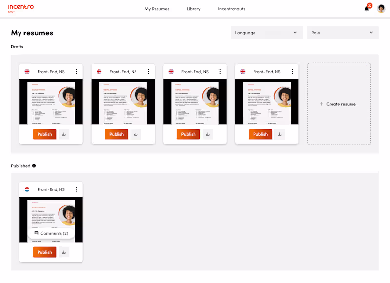 Cover image for Spot - UX & UI Design