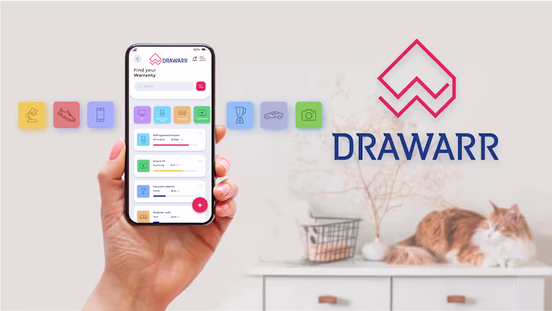 Cover image for DraWarr - Virtual Drawer on Behance