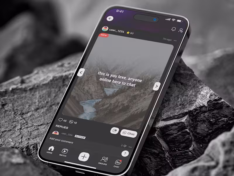 Cover image for Social Media App Redesigned