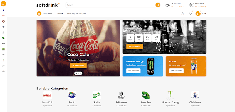 Cover image for Fresh and Trendy | Softdrink24.de