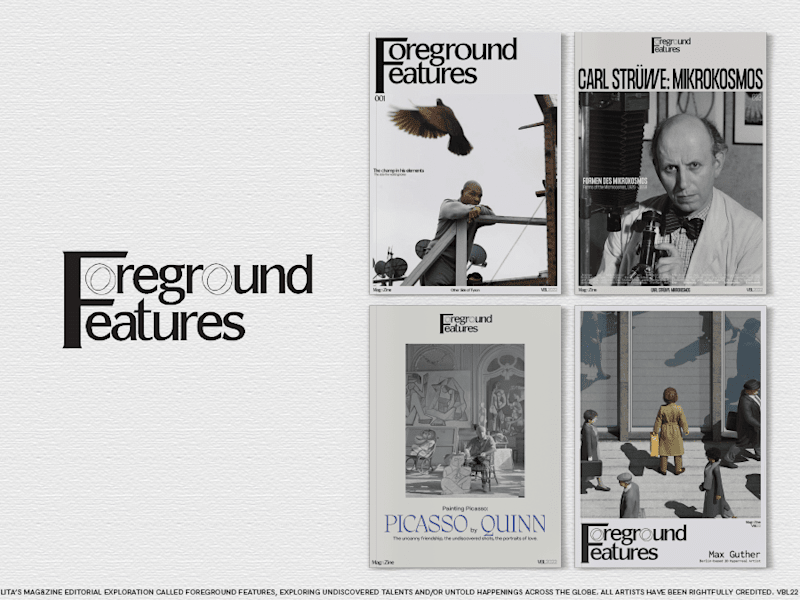 Cover image for Editorial Design Series, Foreground Features