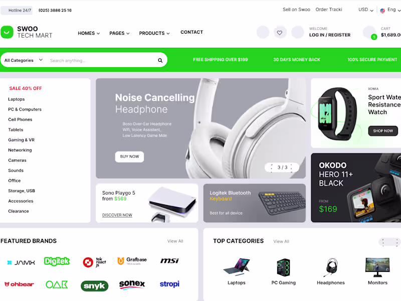 Cover image for Professional E-Commerce Website Design & Development