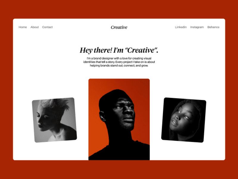 Cover image for Creative | Portfolio Template for Designers.
