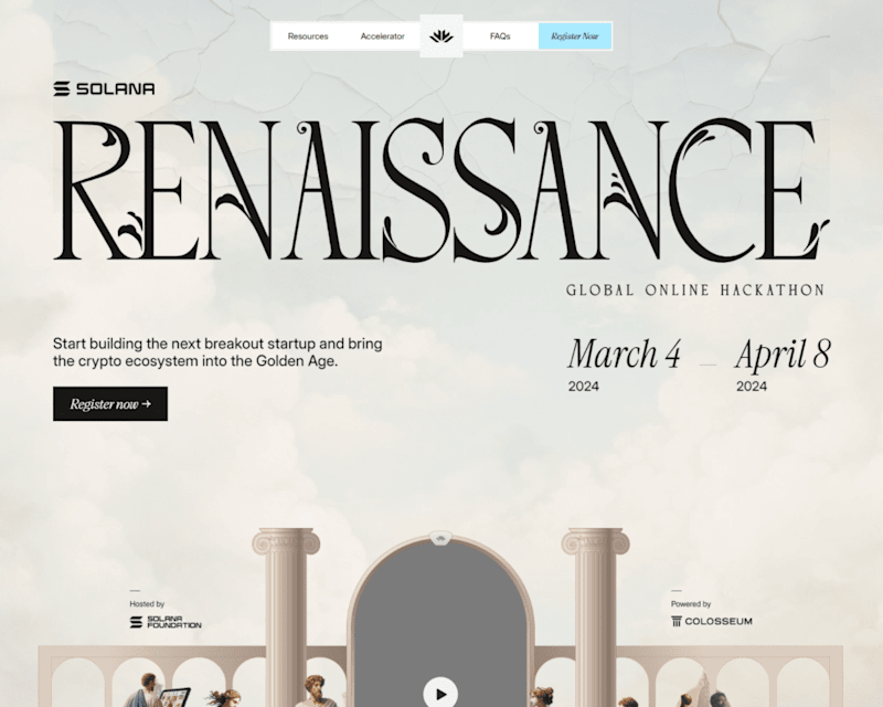 Cover image for Renaissance Svelte and TailwindCSS