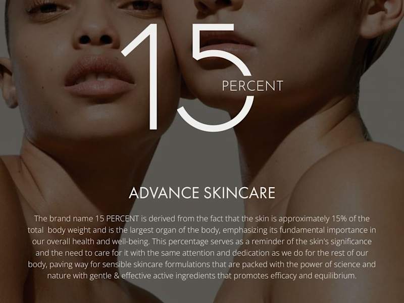 Cover image for 15 PERCENT SKIN BRAND STRATEGY 
