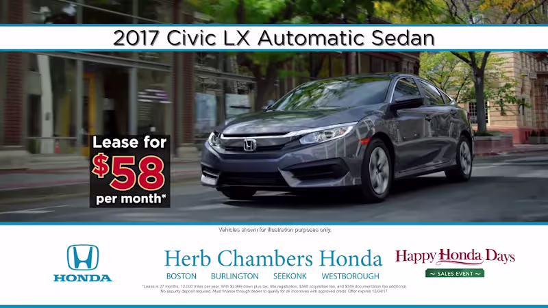 Cover image for Honda Advertising - Herb Chambers TV Commercial