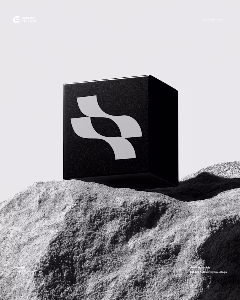 Cover image for Logo Icon Exploration. This is an unused abstract icon, avai...