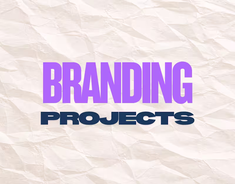 Cover image for Branding & Logo Design Projects [Portfolio Pieces]