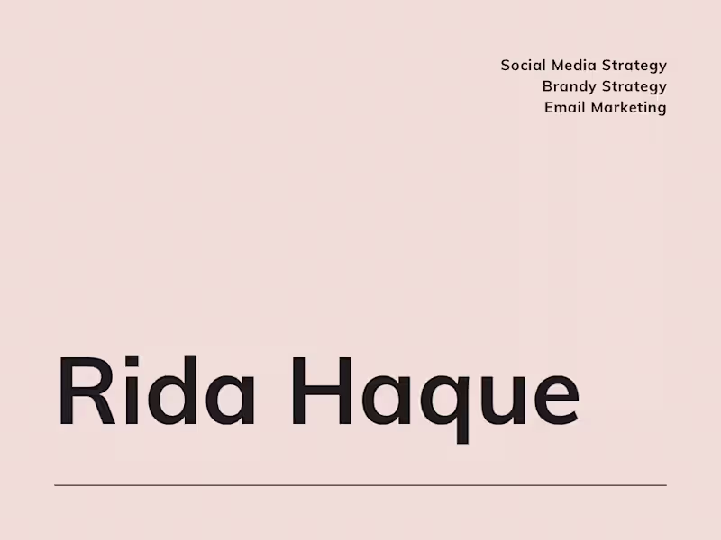 Cover image for Social Media - Brand Strategy